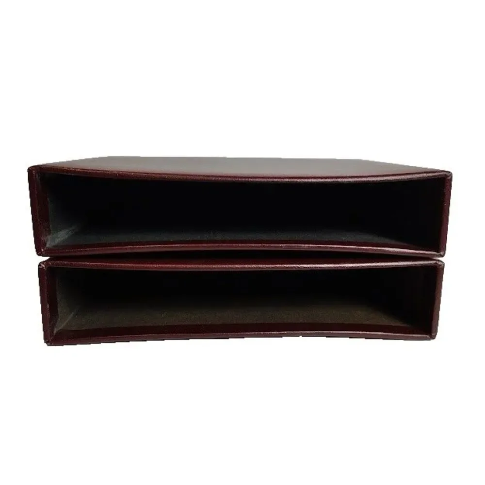 Set of 2 National Geographic EMPTY Slip Cases Holders For Entire Year 1989 - Picture 2 of 2